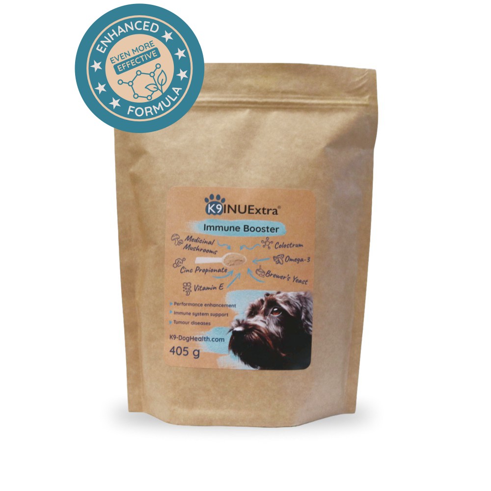 K9 INUExtra® dog immune supplement – product packaging