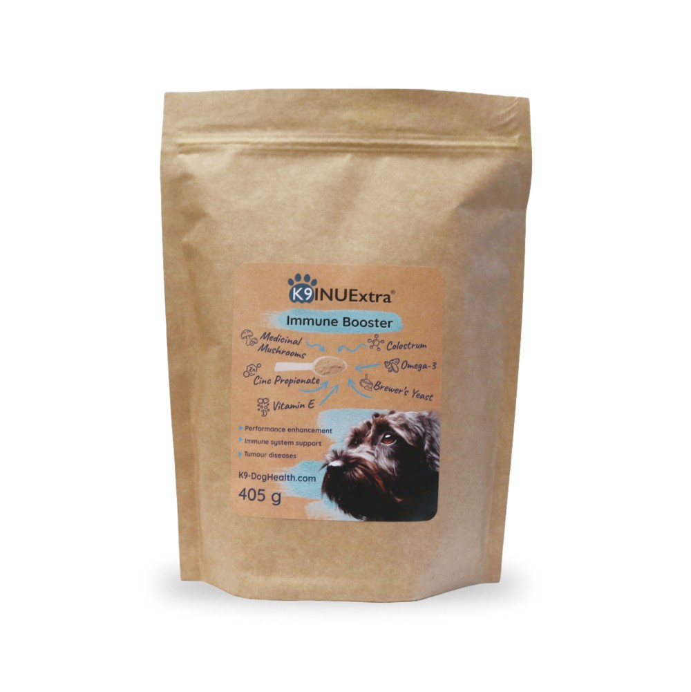K9 INUExtra® dog immune supplement – product packaging