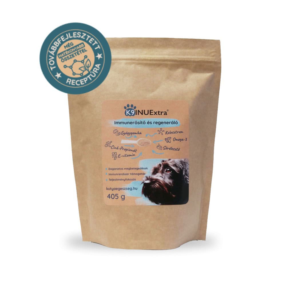 K9 INUExtra® dog immune supplement – product packaging