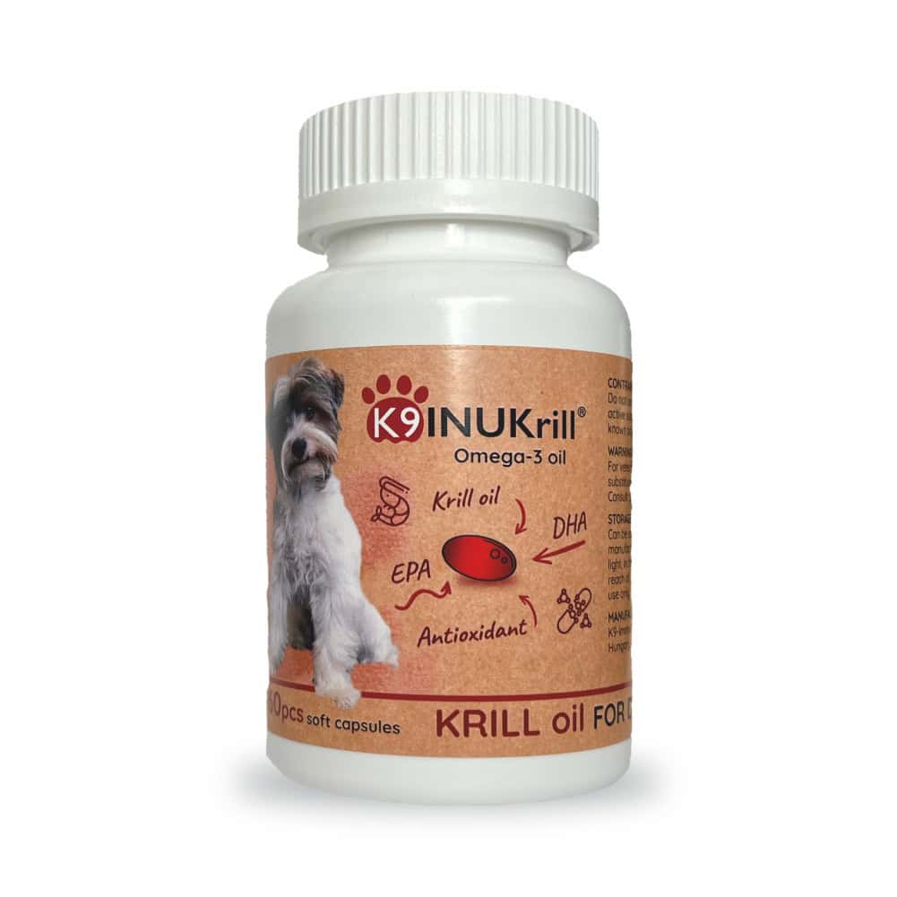 K9 INUKrill omega-3 source for dogs